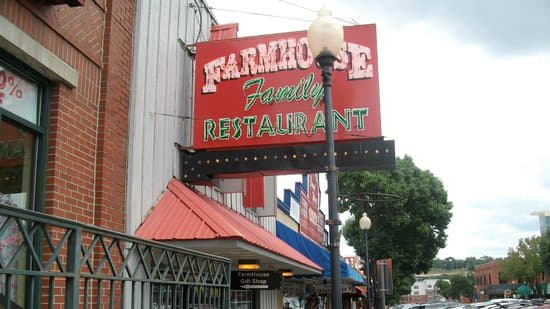 Dining room at a Branson-area family restaurant