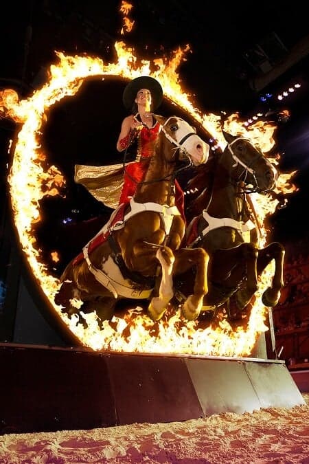 Arena performance at Dolly Parton’s Stampede in Branson