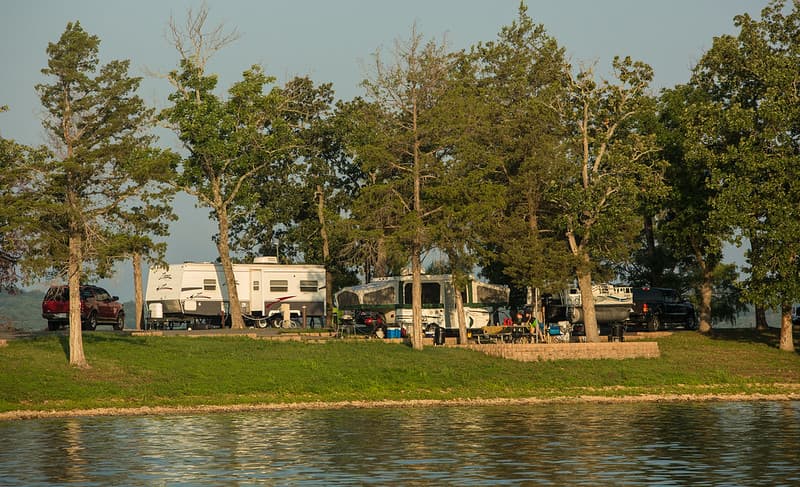 Table Rock Lake shoreline near Branson